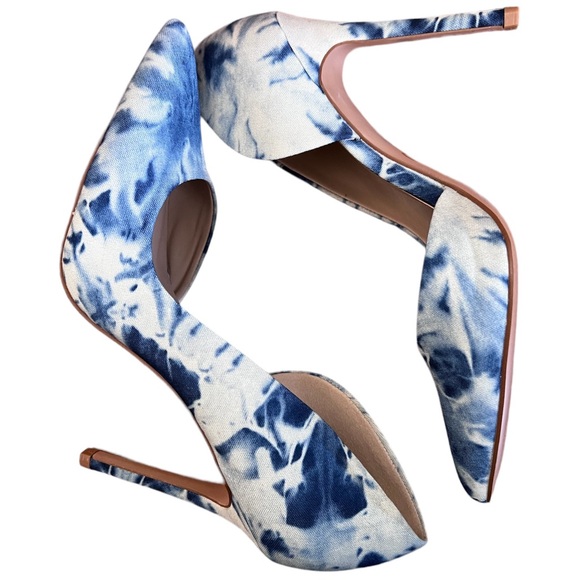 Mix No. 6 Fabric Tie Dye Pumps - Picture 1 of 6